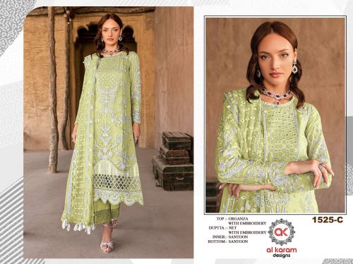 Al Karam 1525 Pakistani Salwar Suits Catalog